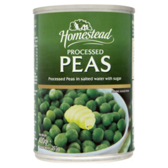 Picture of Homestead Peas Processed 420g x24